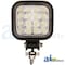 A & I Products Work Lamp, LED, Flood, Square 7" x6" x4" A-WL900 - alternate 3